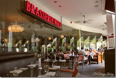 Brasserie Wolf facade Brasserie Wolf facade