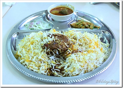 Nasi Beriyani with mutton Nasi Beriyani with mutton