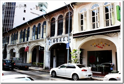 Row of Shophouses where Restaurant Ten is Row of Shophouses where Restaurant Ten is