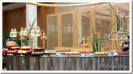 Chihuly afternoon tea spread