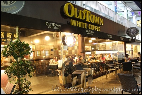 Old Town White Coffee Cafe at Big Splash Old Town White Coffee Cafe at Big Splash