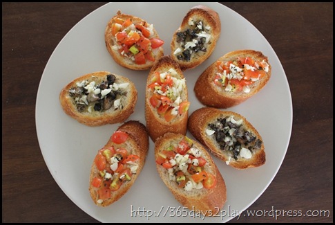 Homemade Bruschetta