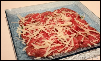 Wagyu Beef Carpaccio Wagyu Beef Carpaccio