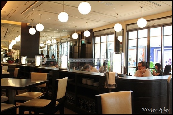 db Bistro Moderne Seating Area db Bistro Moderne Seating Area
