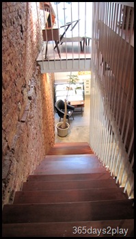 Cafe Fables stairs