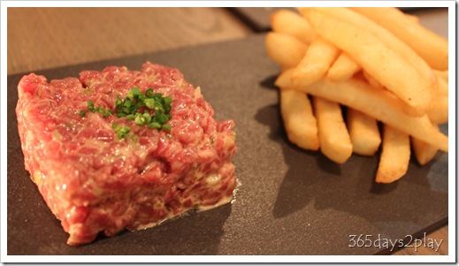 The Disgruntled Chef - Steak Tartare and soft quail egg The Disgruntled Chef - Steak Tartare and soft quail egg