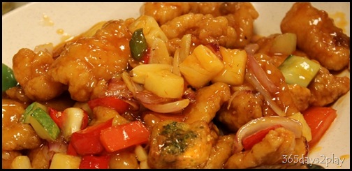 Zenxin Lunch - Sweet and sour fish Zenxin Lunch - Sweet and sour fish
