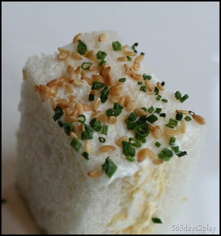 The Knolls - Egg Samdwich with sesame seed top The Knolls - Egg Samdwich with sesame seed top