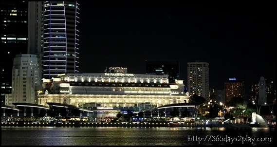 Fullerton Hotel at Night Fullerton Hotel at Night