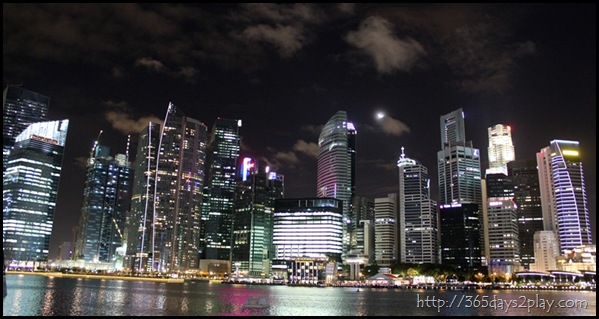 Shenton Way at Night (2)